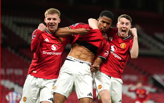 MU vào chung kết FA Youth Cup gặp Man City