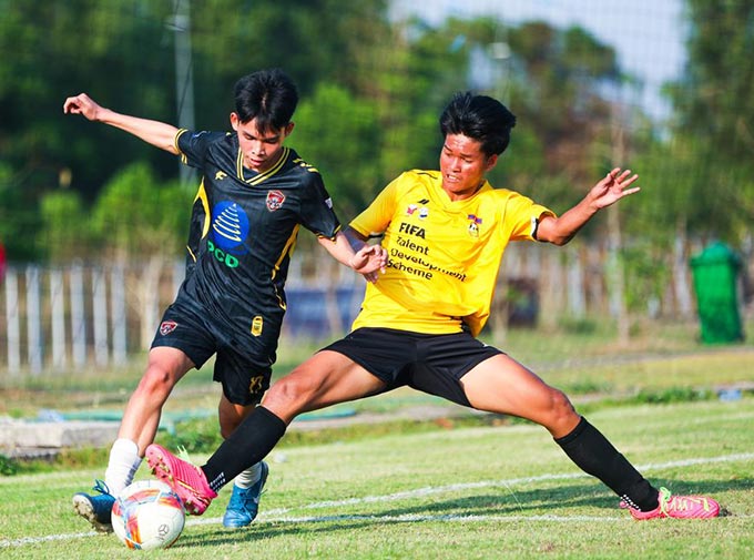 Dự án Champa–Champi Elite giúp các cầu thủ trẻ của Lào được trau dồi - Ảnh: AFC 