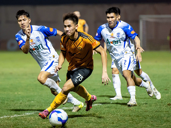 SLNA vẫn gỡ hoà - Ảnh: Phan Tùng 