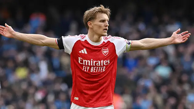 Odegaard tiếp tục gây thất vọng