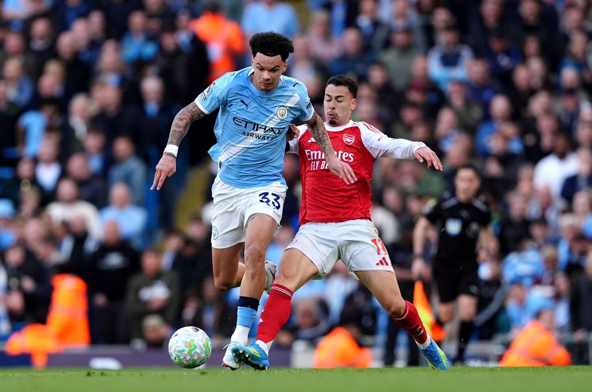 Pha đột phá của O'Reilly ở phút 58 đã tạo nên bàn thắng quyết định, dẫn bóng 40 mét lên phía trước, lướt đi như một chú nai rồi chuyền bóng cho Jeremy Doku