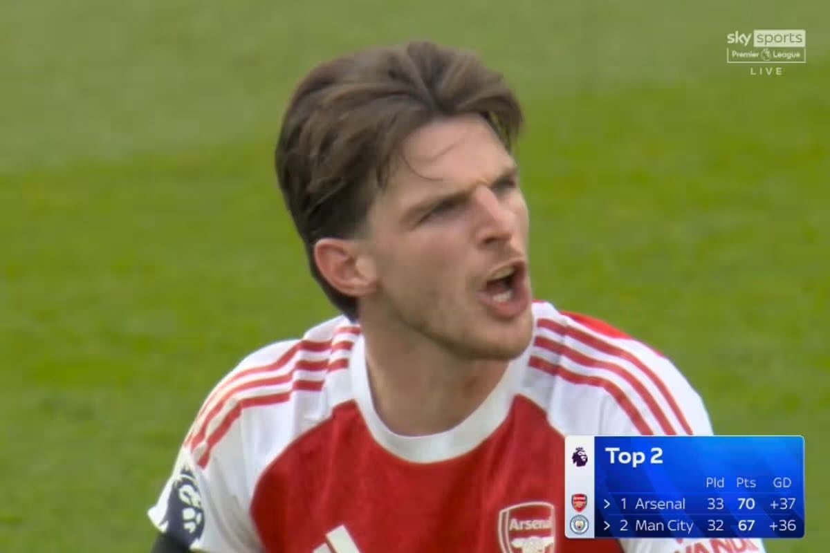 Rice tin chắc Arsenal vẫn còn cơ hội vô địch Ngoại hạng Anh