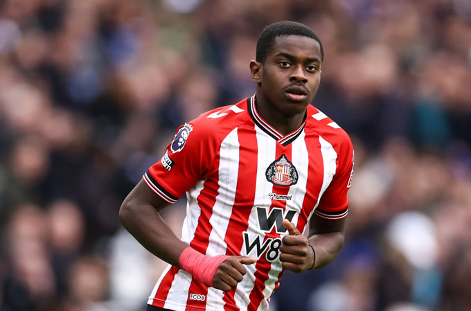 Sadiki trong màu áo Sunderland
