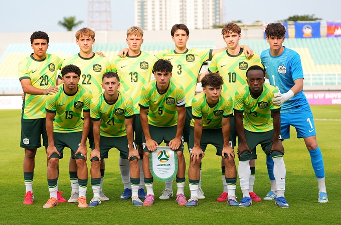 U17 Australia thể hiện hình ảnh đáng gờm với 3 trận thắng 
