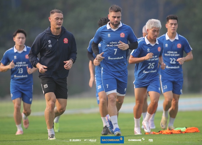 CA TP.HCM dẫu không quá xuất sắc, nhưng thành tích vẫn đang rất ổn trong thời gian qua - Ảnh: Đình Viên