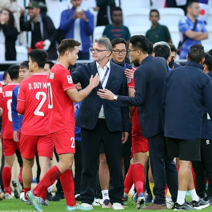 HLV Troussier không có được thành công như mong đợi khi đồng hành với ĐT Việt Nam 