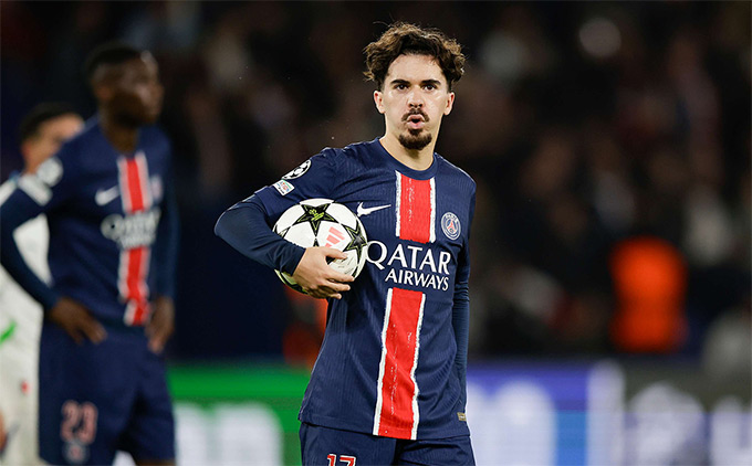 PSG xác nhận Vitinha bị chấn thương