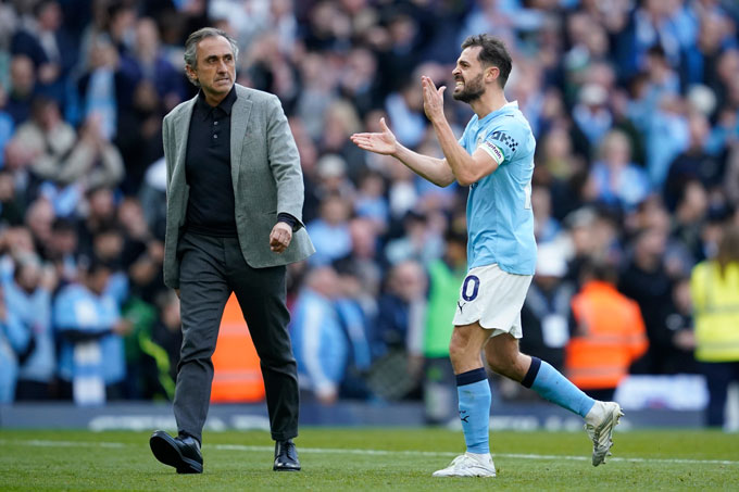 Đội trưởng Bernardo có màn trình diễn xuất sắc trước Arsenal