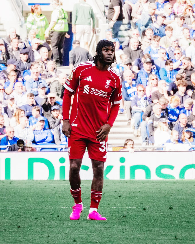 Frimpong có nguy cơ bị Liverpool đẩy đi chỉ sau 1 mùa giải gia nhập - Ảnh: Instagram nhân vật