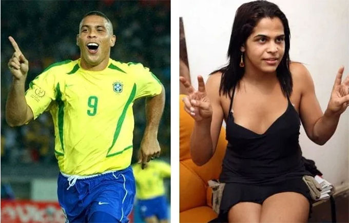 Rô “béo” dính scandal với gái chuyển giới