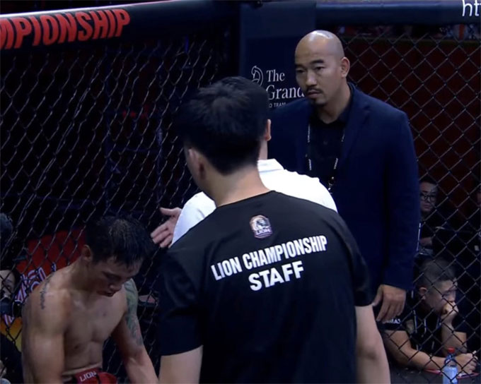 Quốc Bảo mất 400ml máu tại LC30