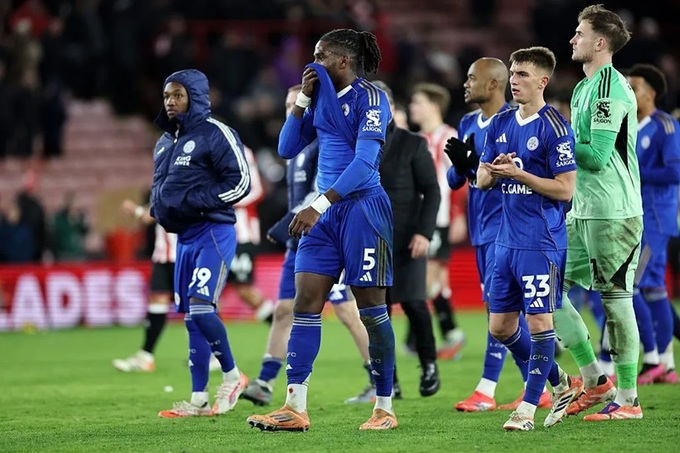 Cái kết buồn cho Leicester 
