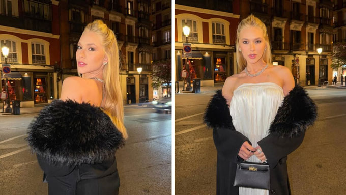  Virginia Fonseca khoe túi xách hàng hiệu