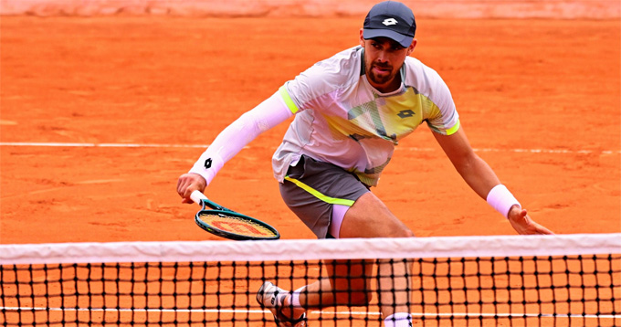 Bonzi, đối thủ của Sinner tại vòng hai. Ảnh: ATP