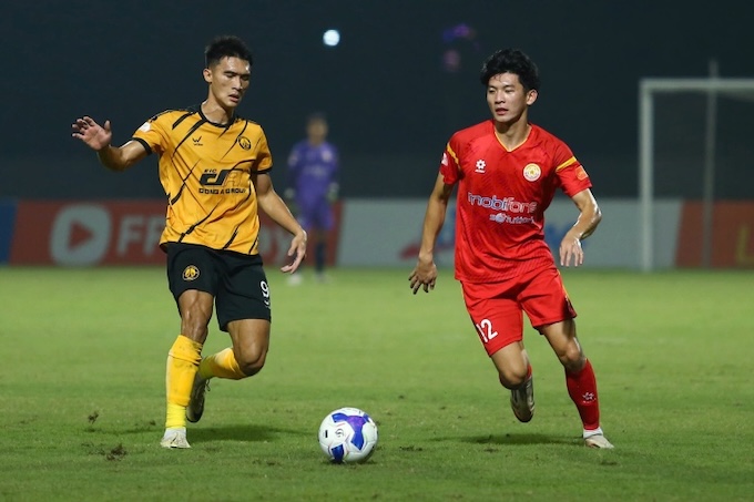 Trận lượt về giữa Thanh Hoá vs PVF-CAND đã có nhiều thay đổi về lực lượng. Ảnh: Đức Cường