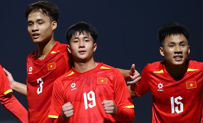 Mạnh Quân đạt hiệu suất ghi bàn tốt trong năm 2025 - Ảnh: VFF 