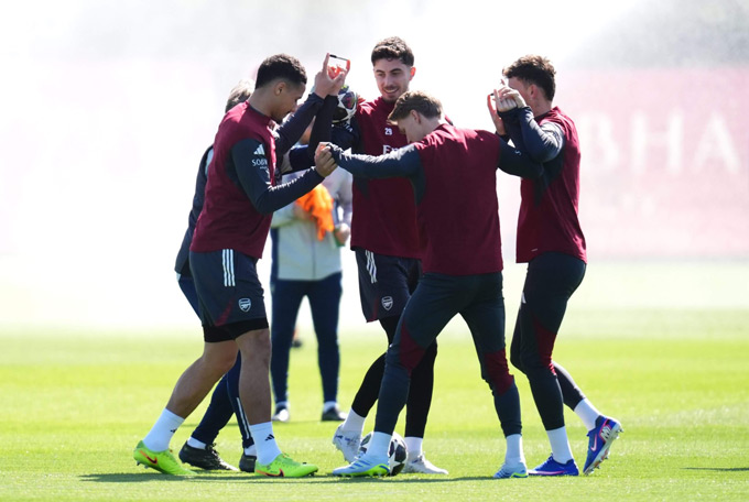 Arteta luôn biết cách tìm ra những bài tập dị cho Arsenal