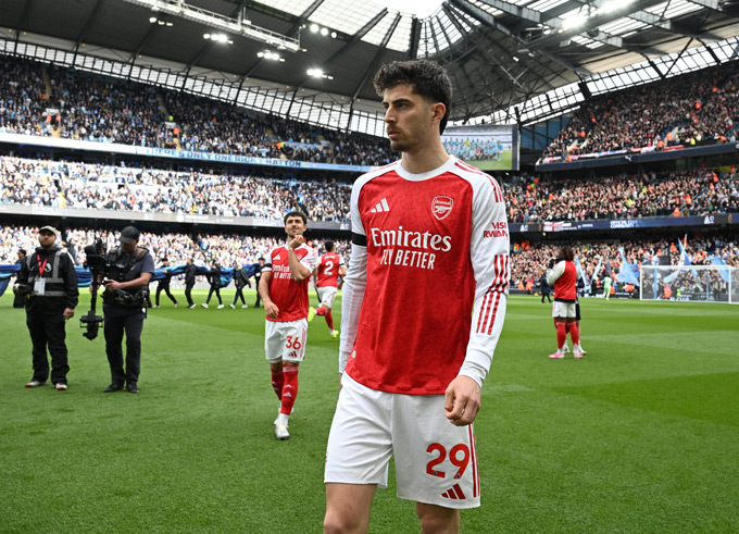 Havertz đã phung phí không ít cơ hội trước Man City