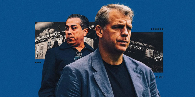 Những tỷ phú đồng sở hữu Chelsea, Todd Boehly và Behdad Eghbali, đang biến CLB thành một mớ hỗn độn - Ảnh: The Athletic