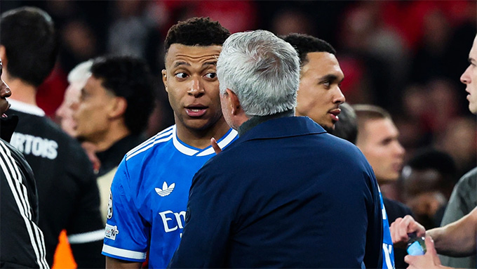Mourinho không phù hợp để dẫn dắt Real của những Mbappe, Vinicius,...
