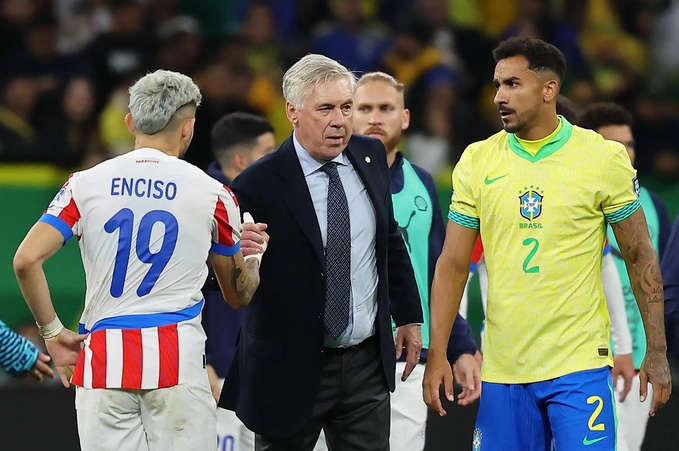 Cafu không muốn ông Carlo Ancelotti rời Brazil để hồi hương dẫn dắt ĐT Italia