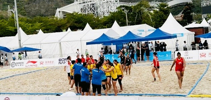 Bóng ném nữ Việt Nam đánh bại Thái Lan ở trận ra quân