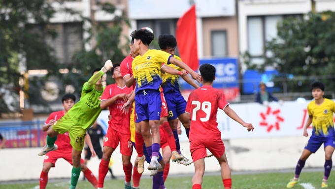 Trẻ Hà Nội đang dẫn đầu bảng A giải hạng Nhì