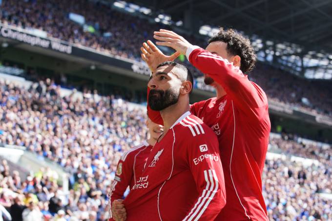 Salah vẫn là ông vua ở Anfield - Ảnh: AP