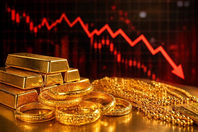 Giá vàng hôm nay 24/4: Lao dốc phiên thứ 4 liên tiếp