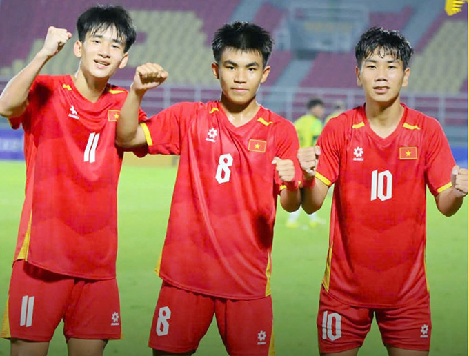 U17 Việt Nam đứng trước cơ hội tạo cột mốc ở Đông Nam Á - Ảnh: AFF