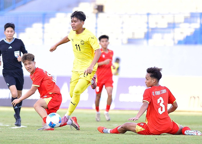 U17 Malaysia non kinh nghiệm hơn U17 Việt Nam - Ảnh: AFF 