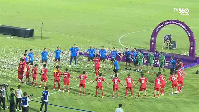 U17 Việt Nam vô địch Đông Nam Á - Ảnh: TV360 