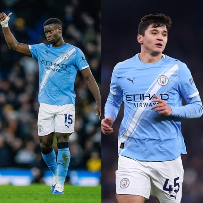 Bộ đôi Marc Guehi vs Abdukodir Khusanov đang là điểm tựa vững chắc để Man City vượt mặt Arsenal