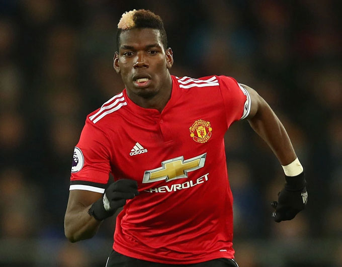  Paul Pogba khi còn khoác áo MU