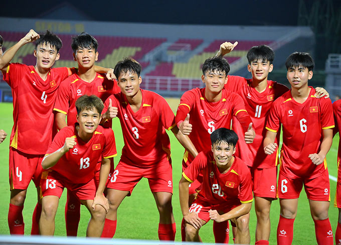 U17 Việt Nam lần thứ tư vô địch U17 Đông Nam Á.