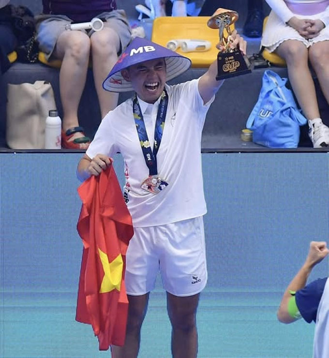 Lý Hoàng Nam vô địch đơn nam PPA Tour Hanoi Cup 2026. Ảnh: BTC