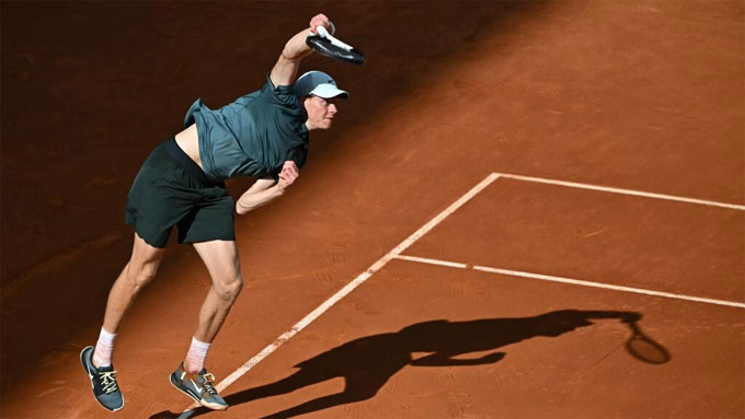 Sinner sáng cửa vô địch Rome Masters và Roland Garros. Ảnh: ATP