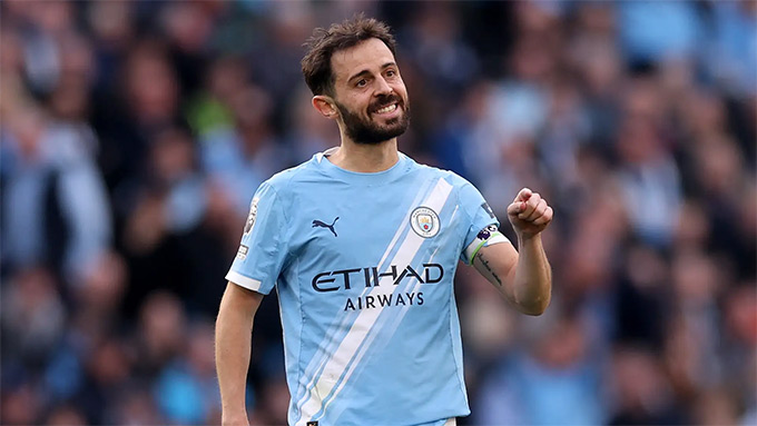 Bernardo Silva không bao giờ tới MU vì tình yêu với Man City