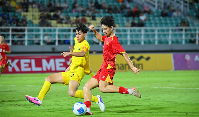 Malaysia sử dụng đội hình lứa U16 để tham dự giải đấu lần này - Ảnh: VFF 