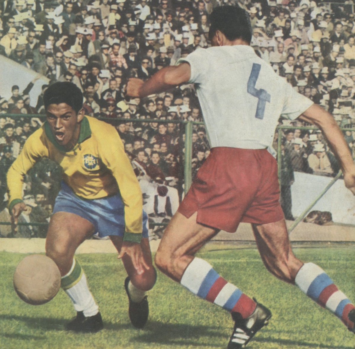 1962 là kỳ World Cup tuyệt đỉnh vinh quang của Garrincha, khi một mình ông tỏa sáng, giúp Seleca bảo vệ thành công danh hiệu vô địch 