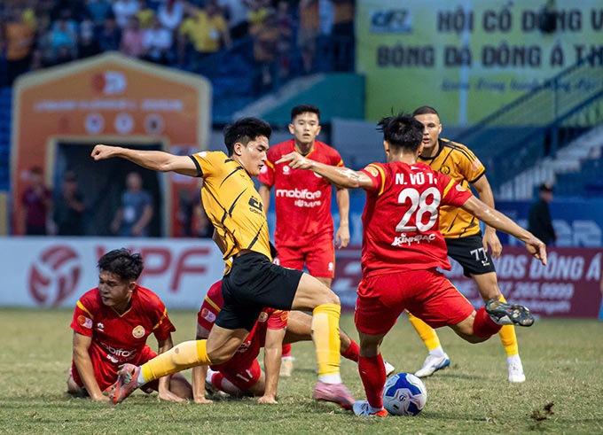 PVF-CAND để thua Thanh Hóa, khiến cơ hội trụ hạng trở nên mong manh hơn.