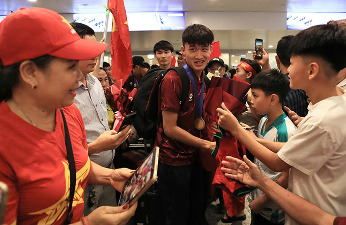 U17 Việt Nam sẽ lập tức bước vào tập luyện chuẩn bị cho VCK U17 châu Á 2026 - Ảnh: Phan Tùng