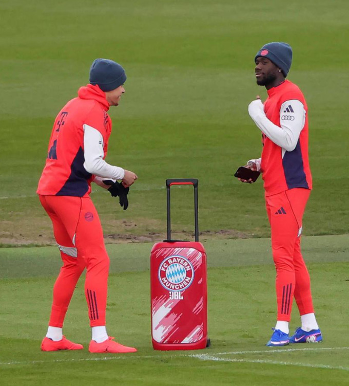 Chiếc loa kéo luôn xuất hiện trong các buổi tập của Bayern dưới thời Kompany