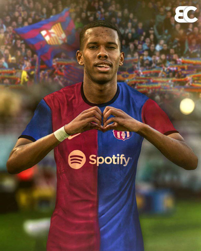 Barca tranh thủ ve vãn Estevao - Ảnh: Fc barcelona news