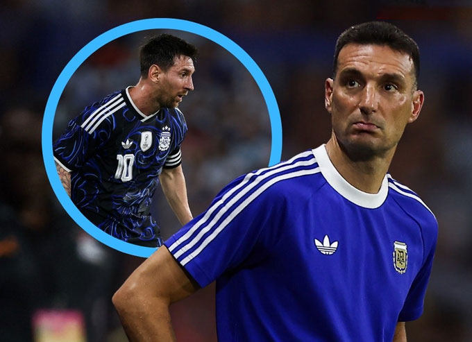 Việc Scaloni dẫn dắt Real có thể gây ra xung đột với Messi, một huyền thoại của Barca - Ảnh: El Grafico