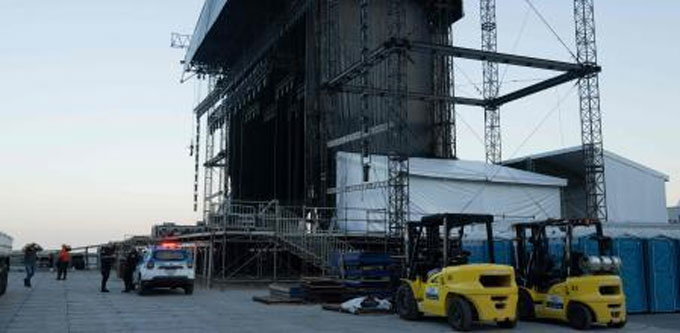 Cảnh sát phong tỏa hiện trường