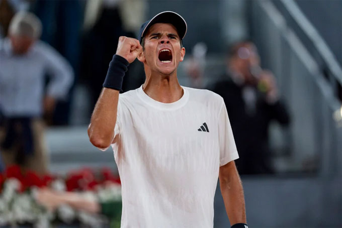 Jodar viết tiếp câu chuyện cổ tích tại Madrid - Ảnh: ATP