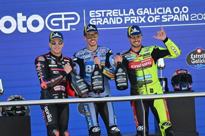 Podium Spanish GP 2026