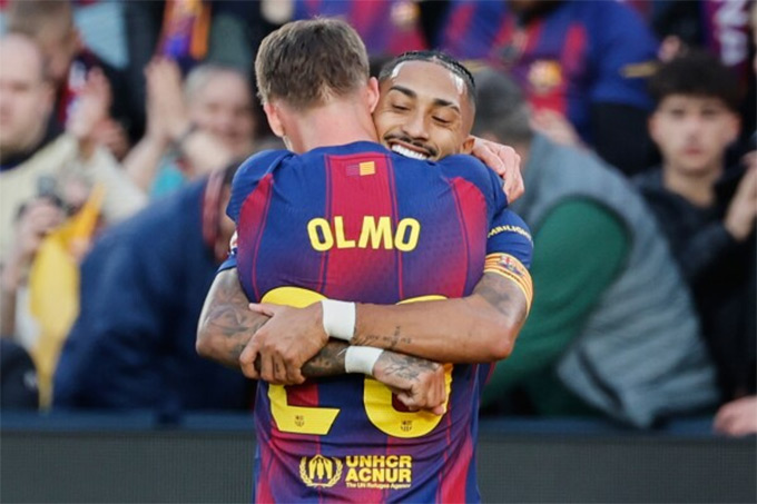 Barca đã có 85 điểm ở La Liga mùa này