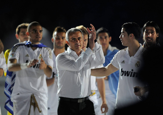 Mourinho từng có quãng thời gian dẫn dắt Real Madrid từ năm 2010 đến 2013